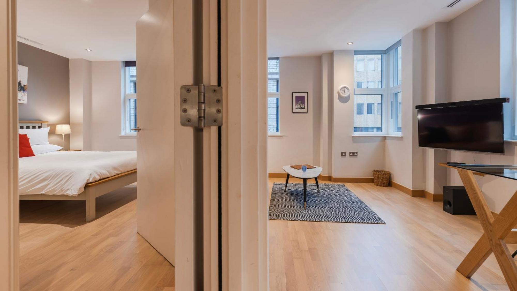לונדון Barbican Serviced Apartments By Lovelystay חדר תמונה