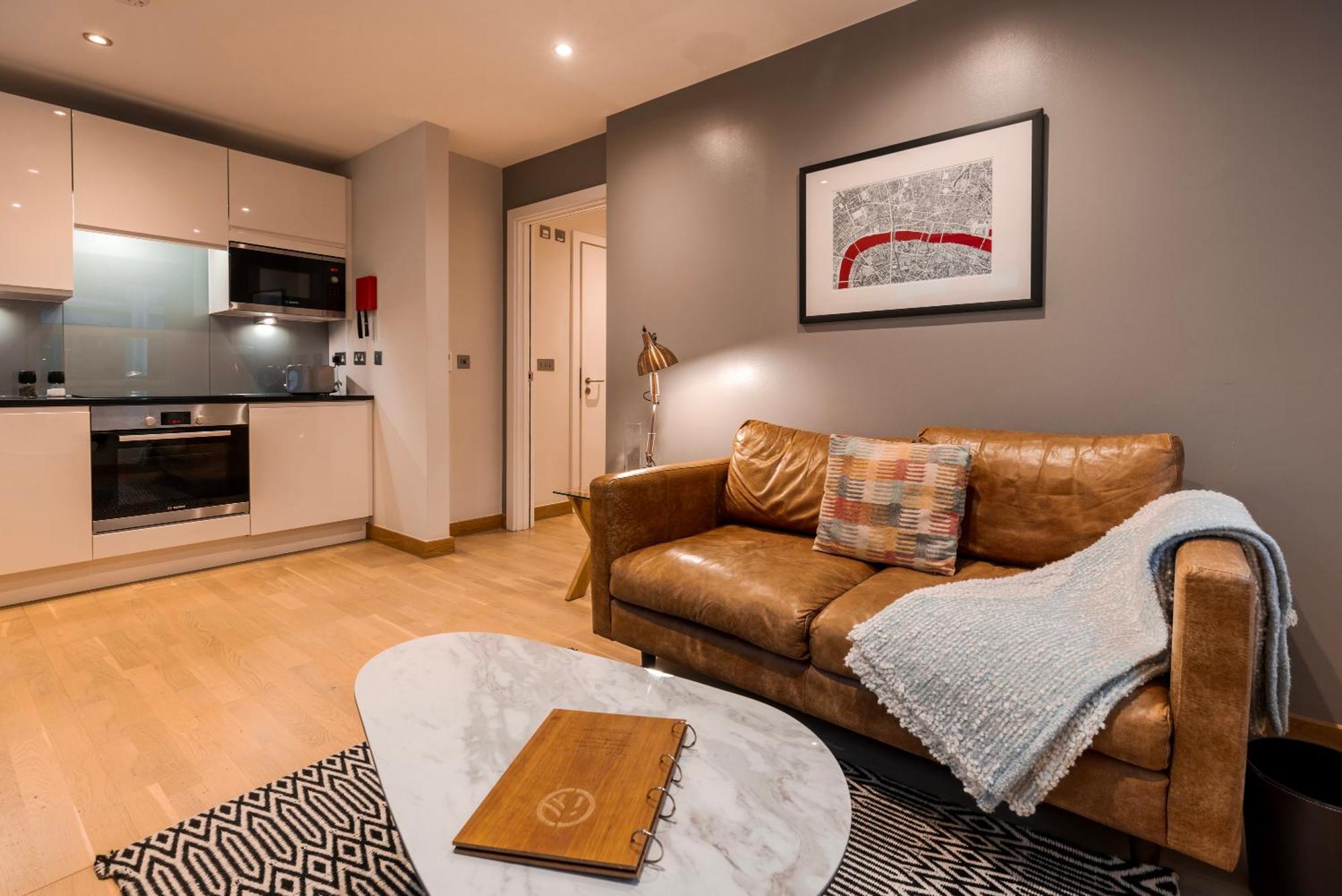 לונדון Barbican Serviced Apartments By Lovelystay חדר תמונה